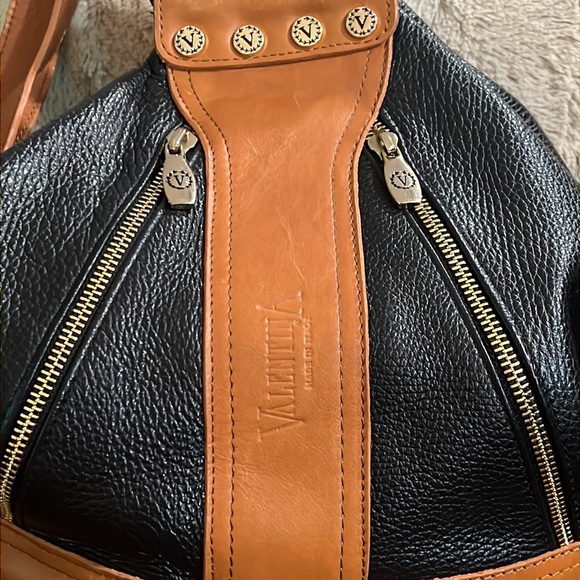 VALENTINA Made in ITALY LEATHER CONVERTIBLE BACKPACK - Picture 3 of 16